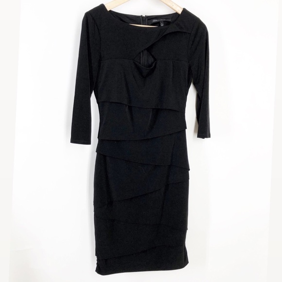 White House Black Market Dresses & Skirts - WHBM Instantly Slimming Keyhole Bodycon BlackDress